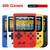 Mini console portátil de videogame retrô manual, 8 bits de 3,0 polegadas, lcd