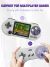 Retro Handheld Game Console para Crianças, Mini Console Portátil - Wolf Games