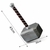 Cosplay Arma Prop, Halloween Prop, 1:1, Tamanho do Filme, Martelo para o Modelo - loja online