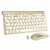 Conjunto ultra fino de teclado e mouse sem fio, receptor USB, 2,4 GHz, compatív - comprar online