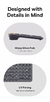 Imagem do Baseus Teclado Sem Fio Bluetooth 5.0 2.4G USB Silencioso EUA Layout Teclados EN