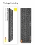 Imagem do Baseus Teclado Sem Fio Bluetooth 5.0 2.4G USB Silencioso EUA Layout Teclados EN