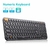 Baseus Teclado Sem Fio Bluetooth 5.0 2.4G USB Silencioso EUA Layout Teclados EN - loja online