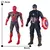 17 cm crianças brinquedos marvel anime figuras spiderman hulk figura de ação homem de ferro dos desenhos animados crianças brinquedo presente natal brilho boneca hobbies - loja online