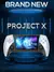Novo projeto x 4.3 Polegada alta definição ips screenhandheld game console suporta ps1 arcade hd saída para duplo joystick player - Wolf Games