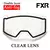 Óculos fxr para capacete de motocross, camada dupla, lente antiembaçante, adequado apenas para óculos fxr, lente sem óculos