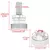 Parafuso de montagem do assento de moto 1/4 "20 rosca parafuso do assento sela porca botão de montagem capa para harley sportster touring street glide - Wolf Games