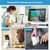 Suporte de mesa para tablet de 7,9 a 11 polegadas, suporte dobrável ajustável para tablet para iPad Xiaomi Samsung Suporte para celular - Wolf Games