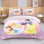 Disney Princess Impresso Bedding Set para Adulto, Microfibra Bed Cover, Quarto Duvet, Anime Cartoon Fronha, 10 Tamanhos na internet