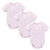 Macacão preto de manga curta para bebês, 100% algodão, bodysuits em branco, bebê recém-nascido, roupas de corpo liso, 0-24 meses, 3pcs - comprar online