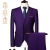 Terno casual de negócios masculino para casamentos, blazer genuíno, colete e calças, grande e alto, colete slim fit, calças de vestido, tamanho EUA na internet