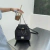 Mochila denim de rede diamante fivela de grande capacidade, bolsa de mão - loja online