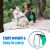 Bacia de água dobrável para comida de cachorro de silicone com lábios de tigela para animais de estimação viagens ao ar livre, portátil com ganchos para suprimentos para animais de estimação, tigela d[...] - comprar online