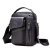 Bolsa de ombro multifuncional para homens Couro Crossbody Bag Bolsa de alta capacidade