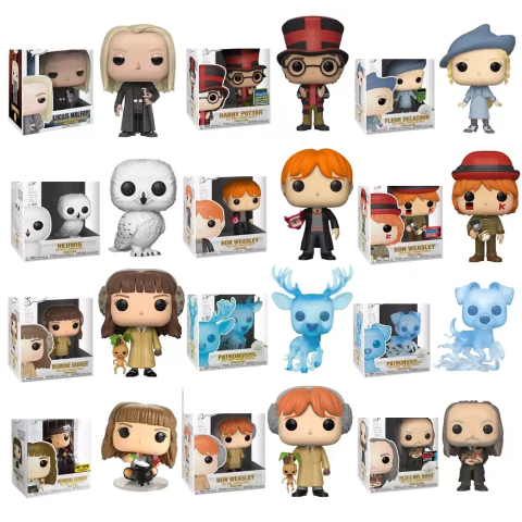 Funko-Pop Action Figure PVC para Crianças, Modelo de Brinquedos, Action Figure, Hermione, FLEUR DELACOUR, #108, LUCIUS, RON #56, Presente de Natal