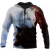 Capuz de manga comprida masculino, moletom com capuz, impressão 3D, bolso frontal, streetwear, moda primavera, novo na internet