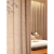 Cortinas semi-sheer para porta de casa e vida, semi-sheer, fazenda, barato, pronto feito, japonês, estilo coreano, atacado