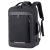 Expansível Mochila Laptop Impermeável, Bolsa de Negócios Masculina, Mochilas de Trabalho Multifuncionais, Saco Preto para Notebook, 16 17 "Carregamento - comprar online