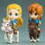 A Lenda de Zelda # 1212 Zelda Princess Breath Of The Wild Ver. # 733 Link Action Figure Modelo de coleção de ornamentos de 10 cm na internet