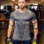 Quick Dry Skinny mangas curtas t-shirt para homens, executando camisa esporte, Crossfit Bodybuilding Tee, ginásio Fitness roupas, Fitness Training, 2024 - Wolf Games
