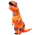 Trajes de dinossauro inflável t-rex cosplay anime explodir festa traje de halloween para mulher homem criança adulto crianças mascote - Wolf Games