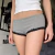 BIKPIIK-Mini shorts de malha feminina, cuecas com elástico na cintura, fundo magro, roupa casual, loungewear, tendência do verão na internet