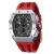 Tsar bomba tonneau relógios masculinos cristal de safira relógio de pulso vermelho à prova dwaterproof água cronógrafo data luxo presente natal para homem - comprar online