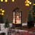 Retro Quadrado Papai Noel LED Night Light, Luzes de vento, Enfeites De Árvore De Natal, Presente De Decoração De Casa na internet