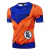 Camisas de Compressão de Secagem Rápida para Homens, Anime Goku Camisetas, Manga Curta, Vegeta Cosplay Costume Tops, Dragon Ball Z - Wolf Games