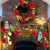 Artificial Glitter Flores para Árvore de Natal, Fake Xmas Ornamentos, Decorações de Ano Novo para Casa, 5 Pcs, 10Pcs - Wolf Games