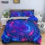 Psicodélico Impressão Digital Conjunto de cama para adultos, 3D Capa de edredão, microfibra, solteiro, rainha, rei, gêmeo, tamanho completo - loja online