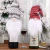 Papai Noel Natal garrafa de vinho tampa, ornamento do chapéu, decoração da festa para casa, ano novo, 1 conjunto - loja online