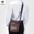 Bolsa de Ombro Casual Masculina Bullcaptain, bolsa mensageiro de negócios, mini bolsa de couro de vaca de alta qualidade, bolso de grande capacidade - comprar online