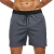 Escadch-Shorts Masculina Clássico Cor Sólida Malha Respirável de Forro com Bolsos com Zíper, Moda Banho Verão, Calções de Ginástica, 2022 - loja online