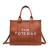 Sacola designer de luxo para mulheres, bolsas de ombro carta, bolsas compradoras PU macias, embreagem crossbody, marca - loja online