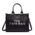 Sacola designer de luxo para mulheres, bolsas de ombro carta, bolsas compradoras PU macias, embreagem crossbody, marca - Wolf Games