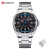 CURREN-Relógio de quartzo masculino com mostrador grande, impermeável, pulseira de aço inoxidável, elegante, casual, negócios, 8455 - comprar online