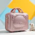 Urso bonito viajando bagagem com senha, Handheld Cosmetic Case, Cartoon Design Gift Box para damas de honra, saco de armazenamento, 14";;VERDADEIRO;;"14 polegadas,Bege Branco na internet