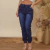 Calça Jogger Jeans Feminina Com Elástico - comprar online