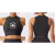 Camisa de barriga sem mangas para mulheres, blusa curta, colete fino, sutiã elástico de ginástica, ioga feminina e corrida, moda feminina escura, esporte, 2024 - loja online