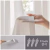 YanYangTian Janela Cortina para Sala de Estar, Chiffon Divisória, Tule, Impermeável, Proteção UV, Decoração Da Casa, Gancho