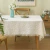 Pequena Margarida Padrão Toalha De Mesa De Mesa, Bordado, Festa De Casa, Retangular, Fluindo Design Floral, Mesa De Jantar Pano, Simples - comprar online