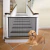 Portátil Respirável Pet Barrier Fence, Mesh Escadas, Entrada da cozinha, Portão interior, Guarda de Separação Cães, Isolado Baby Hooks Playpen