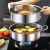 Honeycomb Bottom Non Stick Pan, Fogão de Indução Fogão a Gás Frigideira, Aço Inoxidável 316, Panela de sopa, Frigideira Wok, Frigideira Geral, 28 cm, 30cm - Wolf Games