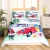 Conjunto de capa de edredão para menino e adolescentes, tampa de cama, tampa de cama, praia, estilo férias, camping feliz, rei, verão