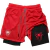 Calções desportivos com estampa aranha masculina, casual, ginásio, compressã - Wolf Games