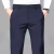Calças de roupa elástica de resfriamento masculina, calças estrias de escritório, seda gelada, calça masculina de verão, calças de alfaiataria elegante, clássica, 2024