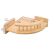 Estrutura de escalada para gatos montada na parede, 50cm, escada de escalada para gatos, rede, atividade, sisal, poste de garra para gatos, pedal interno, casa para gatos - Wolf Games