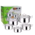 Conjunto de panelas de aço inoxidável, Panelas Naturais, Conjuntos chineses de cozinha antiaderente, 10 Pcs
