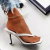 Chinelos de salto fino sexy feminino, chinelos femininos, salto alto, plus size 42, moda verão 2022 - comprar online